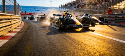 世界一级方程式锦标赛F1赛车摩纳哥大奖赛高速竞逐精彩瞬间图片